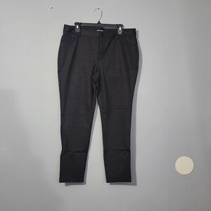 DKNY Black Houndstooth Pattern Pants